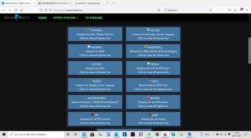Fact 1: Stream2watch has an enormous selection of sports streaming