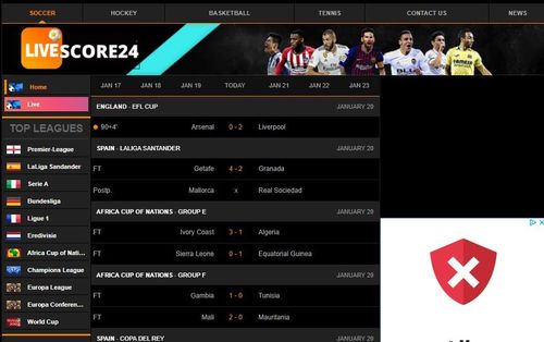 Score en direct 24